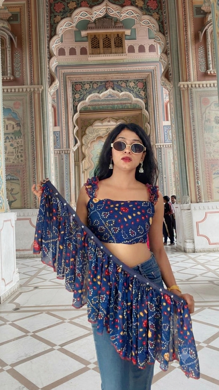 Bandhej 2 In 1 Top