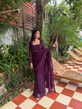 Deep Wine Multiwear Kurti