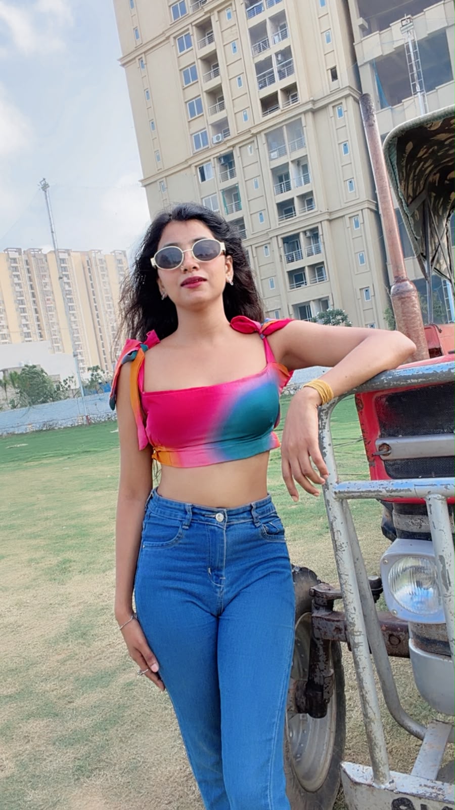 Tie And Dye 2 In 1 Top