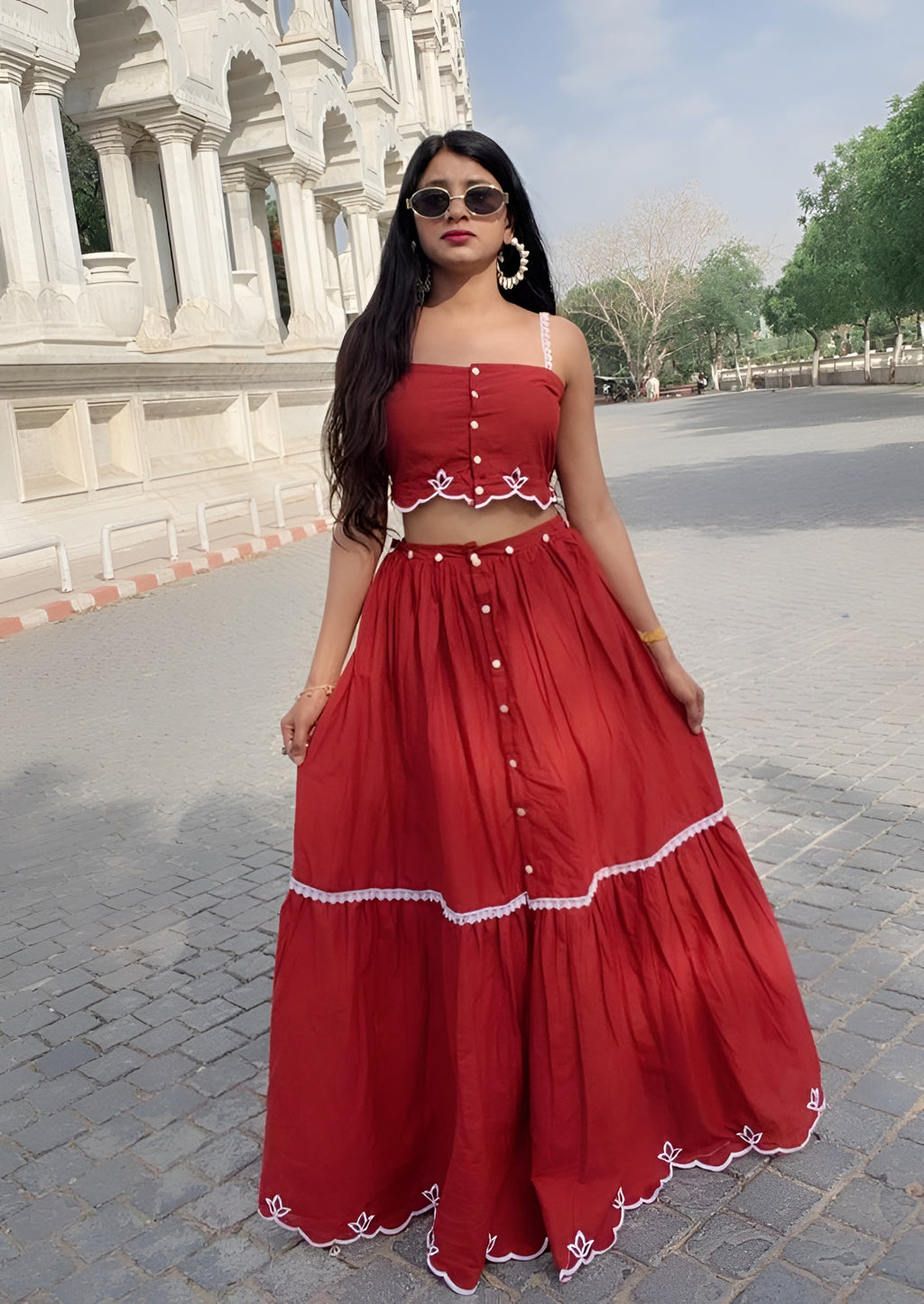 Rust 4 In 1 Multiwear Dress
