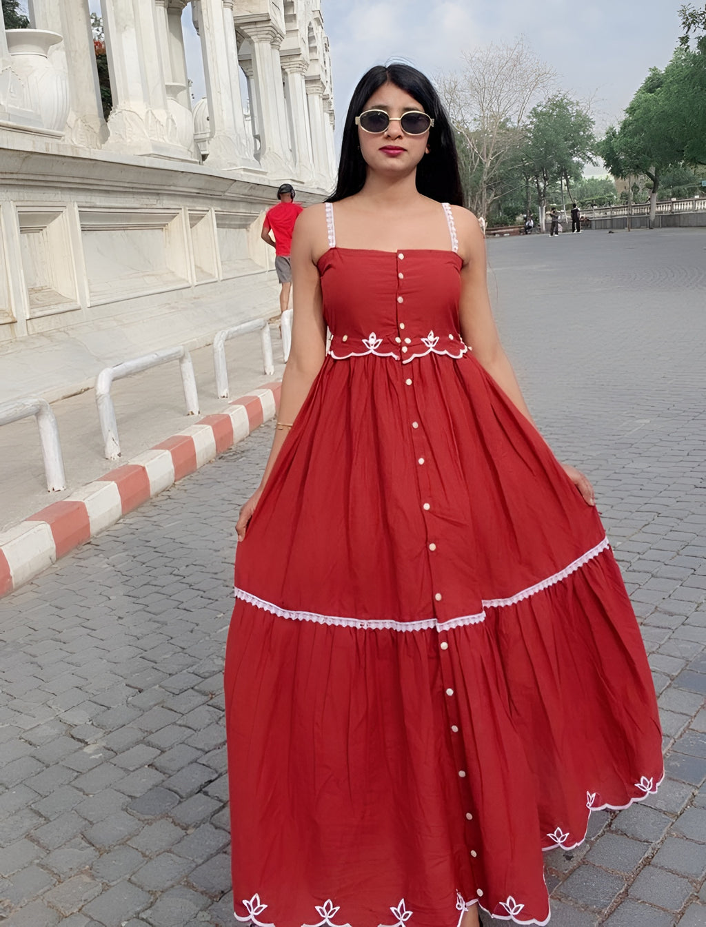 Rust 4 In 1 Multiwear Dress